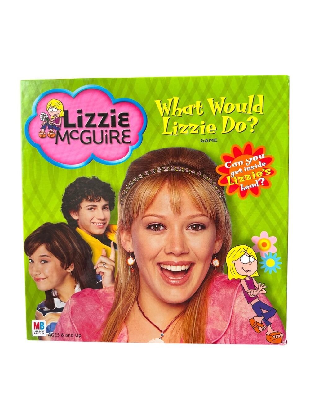 Disney Lizzie McGuire What Would Lizzie Do? Board Game 2003